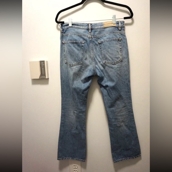 IRO Freya Womens Designer Jeans Cropped Flare Denim Size 26 NWT - Picture 5 of 9